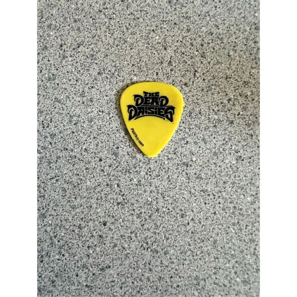 The Dead Daisies Michael Devin Stage Played signed Guitar Pick Whitesnake Bass